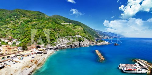 pictorial Ligurian coast - Monterosso, Italy