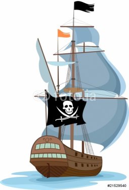 pirate sailing ship - 900456159
