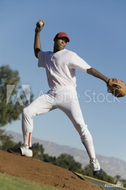 Pitcher Throwing Ball - 900024061