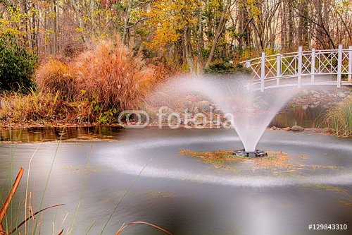 pond fountain - 901149353