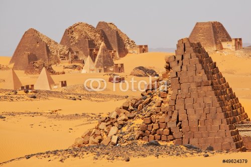 Pyramid in Sudan - 901139465
