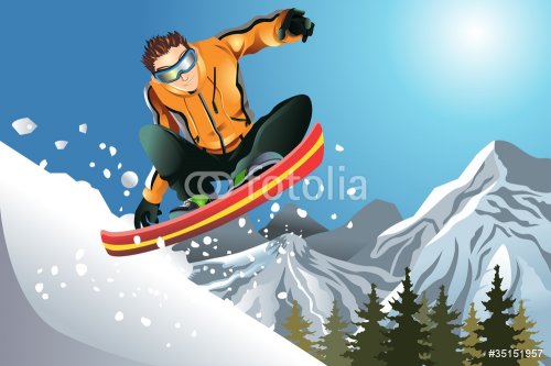 Snowboarder - 900461413