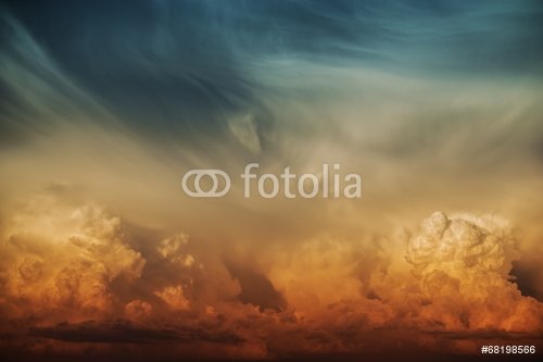 Stormy Cloud Nature Backdrop - 901142782