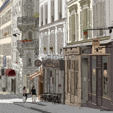Street in Montmartre - 901137917