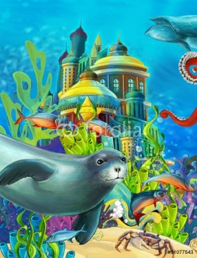 The underwater castle - princess series - 901138949