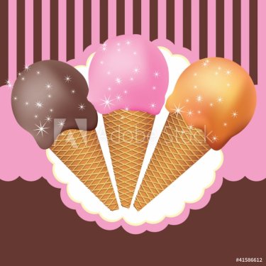 vector of ice cream - 900547467