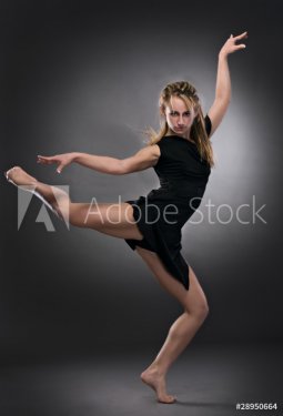 cool dancer woman