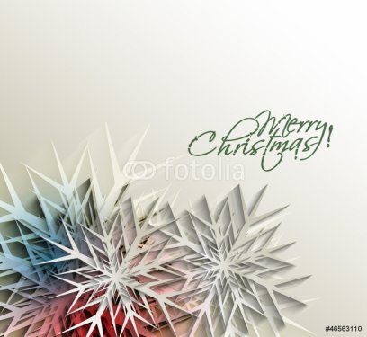 Snowflakes Christmas Design - 900867888