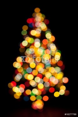 Christmas lights, abstract background - 900636461