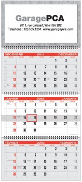 3-Month Planner Calendars