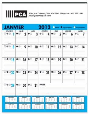 Contractor\'s Planner Calendars