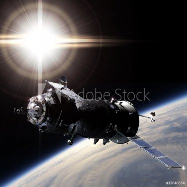 Spaceship on the orbit - 900058799