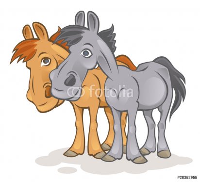 Funny horses - 900454474