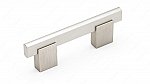 Contemporary Metal and Aluminum Pull - 905 - 3 - Brushed Nickel