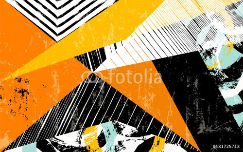 abstract geometric pattern background, with triangles, strokes a - 901154531