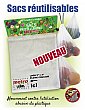 Vegetables and Fruits Reusable Bags - 3 Packs