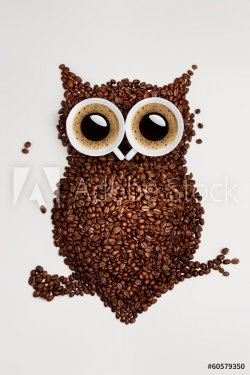 Coffee owl. - 901155358