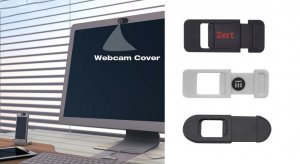 Cache Webcam en plastique - Coins carrés