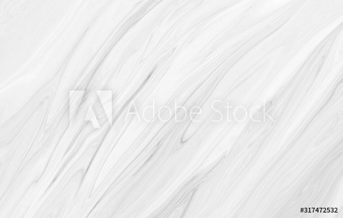 Marble wall white silver pattern gray ink graphic background abstract light e... - 901155630