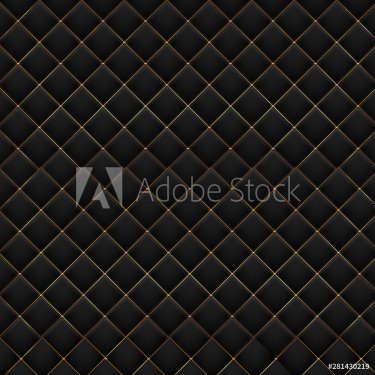 Dark background of squares with a gold stroke - 901155863