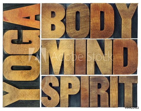 yoga, body, mind, soul and spirit - 901155791