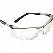 3M - 11375-00000-20 - BX™ Reader's Safety Glasses - Diopter 2.0 - Black - Smoke - Unit Price