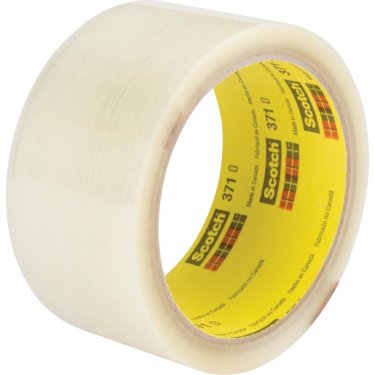 3M - 742314 - Ruban d'emballage ScotchMD 3710 - Thermofusible - 48 mm (2) x 50 m (164')