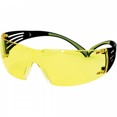 3M - SF403AF-CA - Securefit™ 400 Series Safety Glasses - Black - Amber - Unit Price