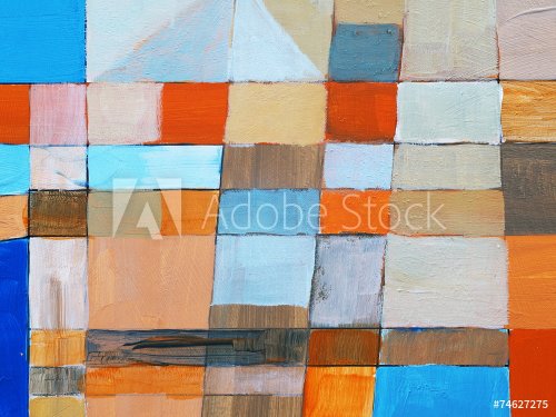 a detail from an abstract painting - 901146869