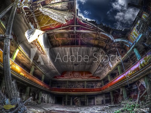 abandoned theater - 900127931