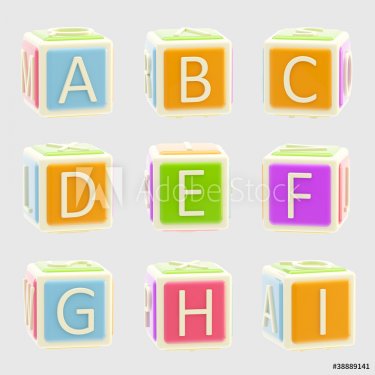 ABC: Bright and glossy alphabet - 900452913