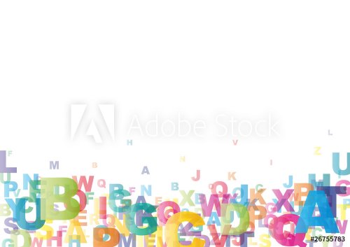 Abstract Alphabet  #5 - 900711136