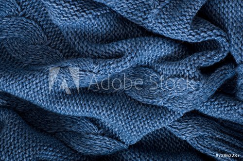 abstract background texture of a knitted fabric - 901146095