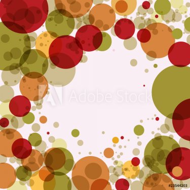 Abstract background with circles - 900465880