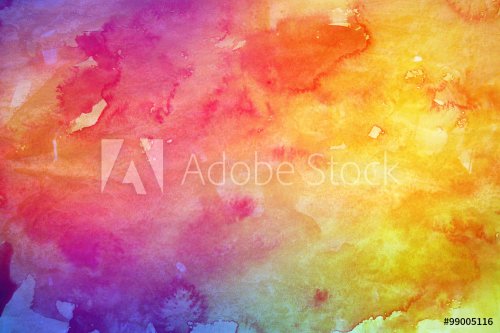 Abstract colorful watercolor background for graphic design - 901153603