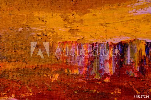 Abstract oil painting - 900899279