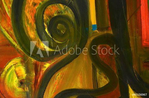 Abstract oil painting - 900899282