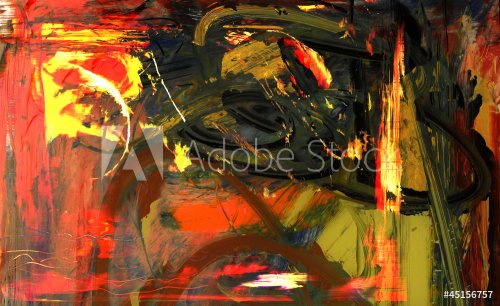 Abstract On Glass - 900899285