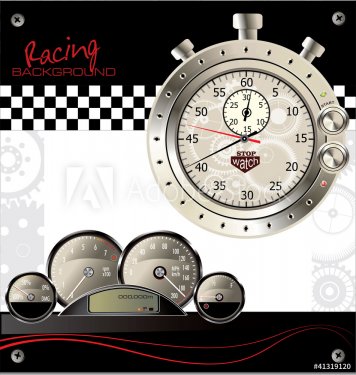 Abstract racing background - 900564085