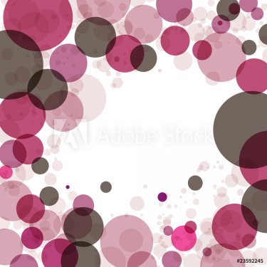 Abstract vector background with circles - 900465879