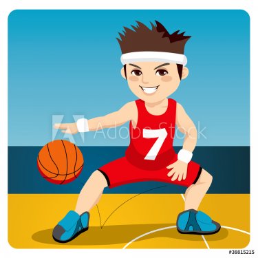 Active Basketball Player