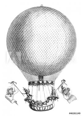 Aerostat - Balloon - 18th century - 900858443