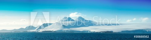 Antarctic ice island. Orkney Islands.
