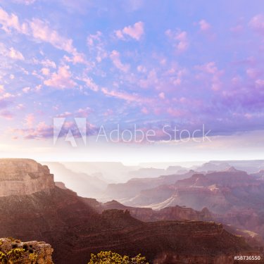 Arizona sunset Grand Canyon National Park Yavapai Point - 901141357