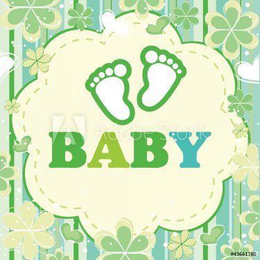 baby  announcement card - 900547434