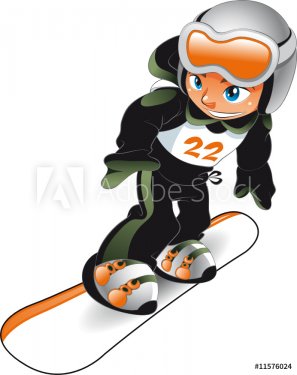 Baby Snowboarder - 901140353