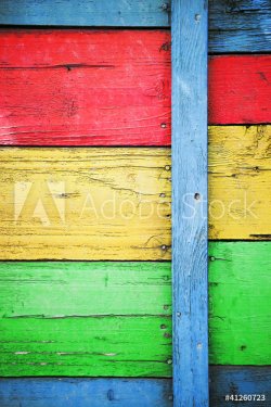 Background, an old, wooden structure - 900440016