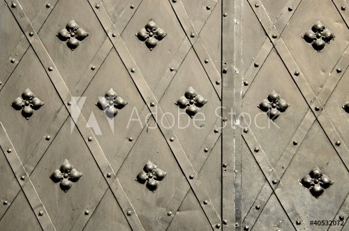 background steel blacksmith handmade door gate - 901141425