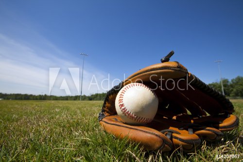 Baseball and Glove - 900076910