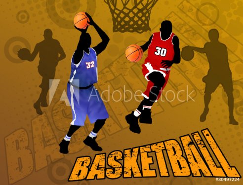 Basketball abstract background - 900491675